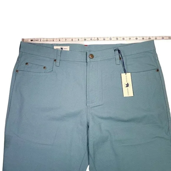 Onward Reserve Flex Micro Canvas Five Pocket Stretch Pant Mens 40x32 Smoke Blue